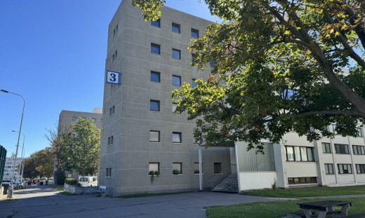 The revitalization of block No. 3 at the Strahov dormitories is currently underway