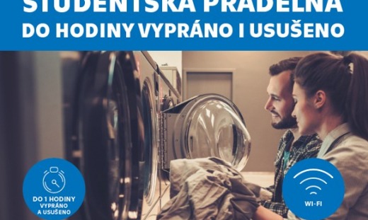 The opening of the new Strahov Student Laundry is approaching
