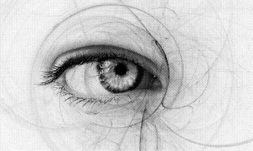 Test eye