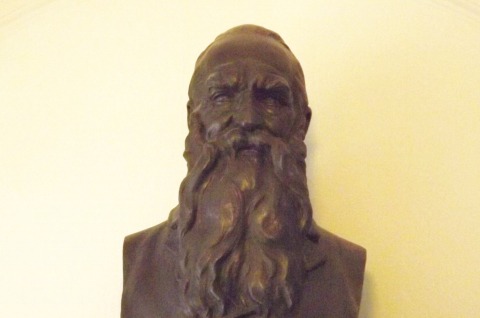 Josef Hlávka - busta, detail